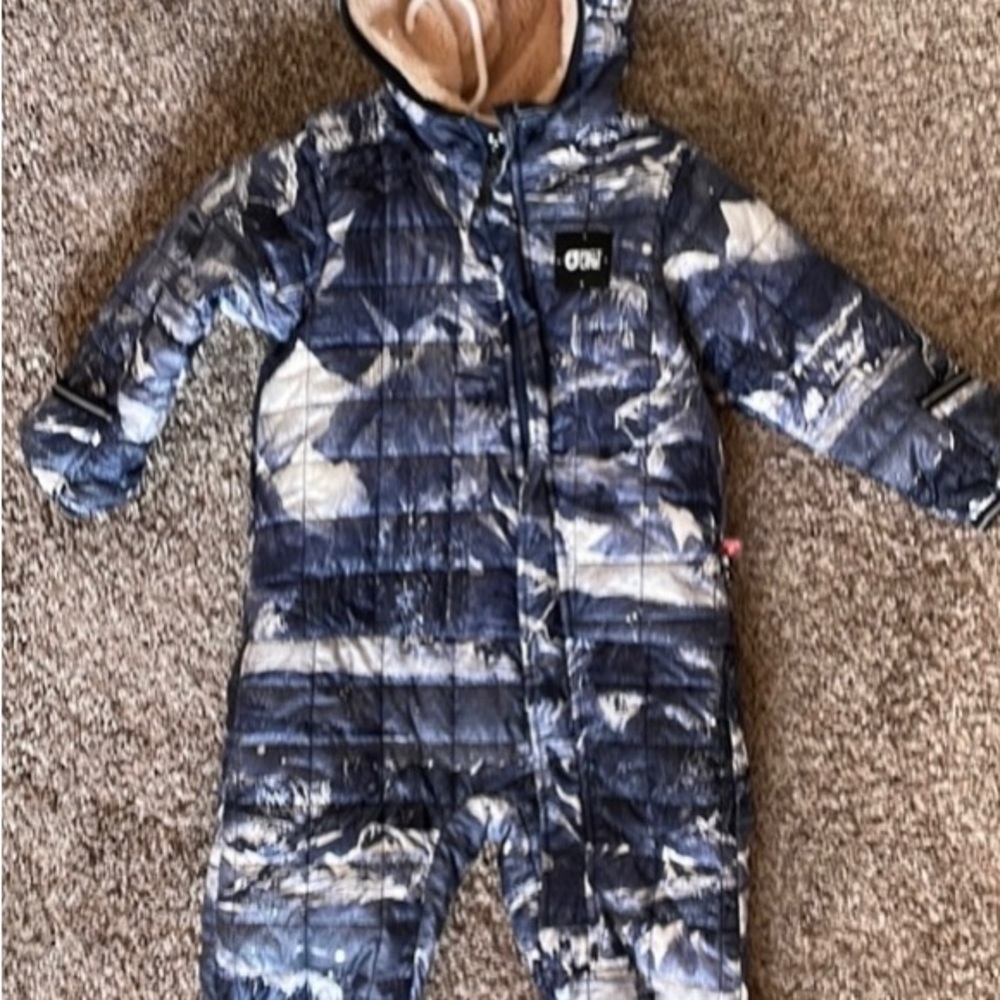 Picture baby toddler snow suit snowsuit 12-18m